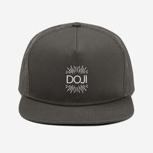 Load image into Gallery viewer, Doji mesh back snapback - charcoal gray