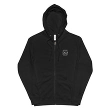Load image into Gallery viewer, Doji unisex fleece zip up hoodie
