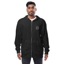 Load image into Gallery viewer, Doji unisex fleece zip up hoodie