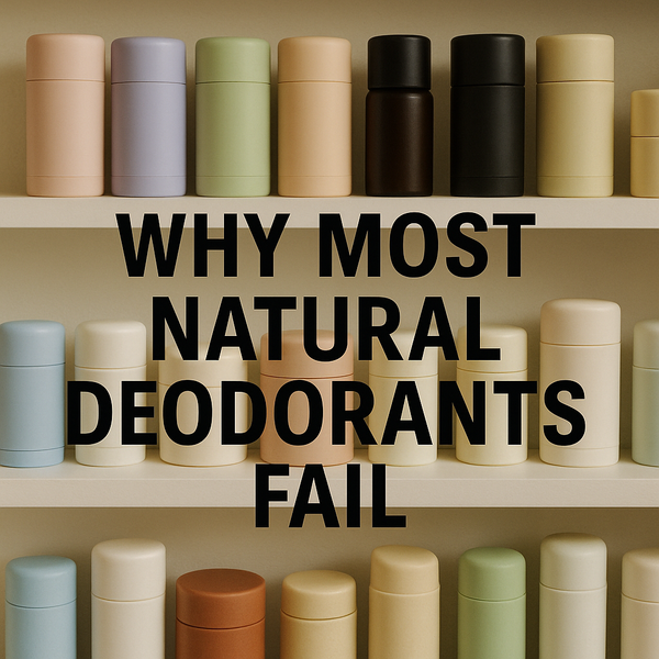 Why Most Natural Deodorants Fail