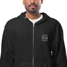 Load image into Gallery viewer, Doji unisex fleece zip up hoodie